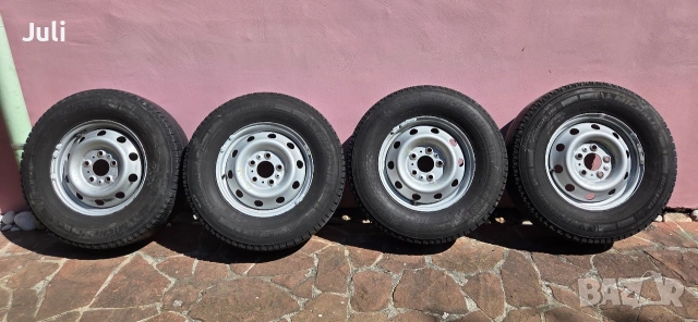 Michelin Agilis Camping 225/75/16CR, снимка 4 - Гуми и джанти - 54313244