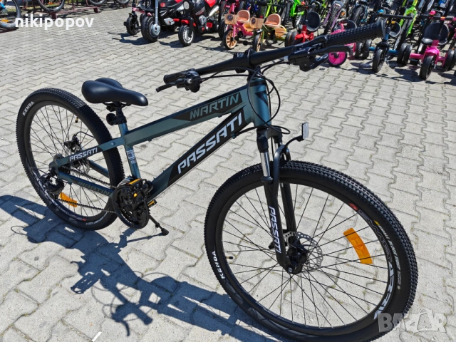 BG Алуминиев велосипед 26" MARTY сив, снимка 4 - Велосипеди - 54334934