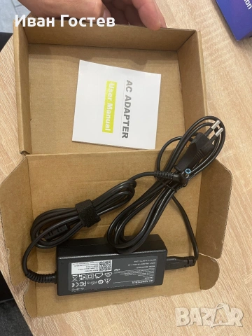 Ново зарядно за лаптоп HP 45W (19.5V / 2.31A) – Синя букса (4.5x3.0mm)