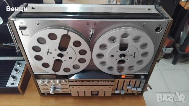 Grundig TK 248 с вграден усилвател и говорители, снимка 4 - Декове - 54203111