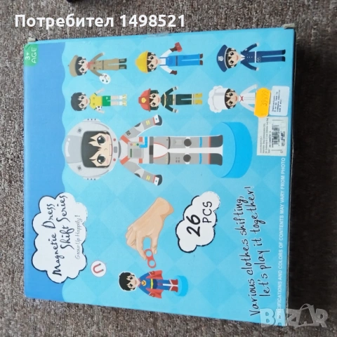 Магнитни кукли за обличане , снимка 2 - Кукли - 54614095