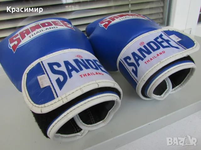Боксови ръкавици Sandee 2 Tone, снимка 11 - Бокс - 55546999