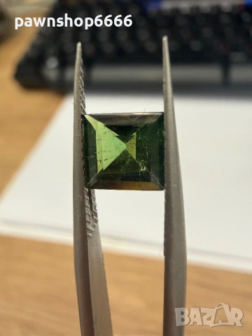 Скъпоценен камък ЗЕЛЕН ТУРМАЛИН (VERDELITE) – 0.855 ct, снимка 4 - Други - 54844703