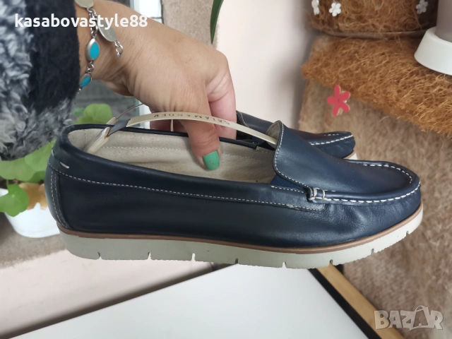 Мокасини Vassanelli 40 н. Естествена кожа , снимка 3 - Други - 54277127