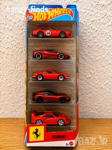 Ексклузивен лот Hot Wheels FERRARI–12 легендарни модела (НОВИ), снимка 7 - Колекции - 54072010