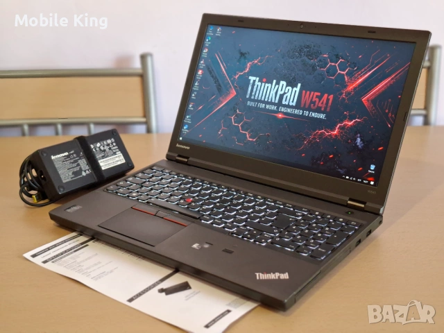 УНИКАЛЕН THINKPAD W541 WORKSTATION - FULL HD 1920x 1080 / 24GB RAM / 512GB KINGSTON + 1TB WD BLUE / , снимка 4 - Лаптопи за работа - 54684261