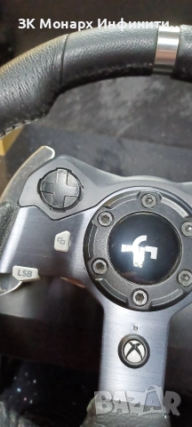 Волан и педали Logitech G920 , снимка 3 - Друга електроника - 54210634