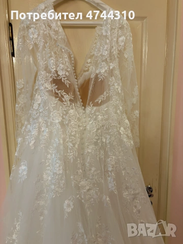 булчинска рокля luna novias, снимка 4 - Сватбени рокли - 55087945