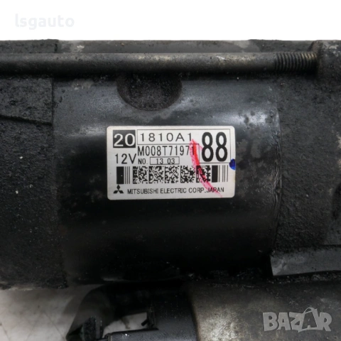 Стартер Mitsubishi Lancer X (GS44S) 2007-2017 ID: 159346, снимка 3 - Части - 54076561