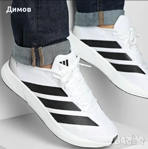 Маратонku adidas Duraто бели Размер 42, снимка 2 - Маратонки - 55535923