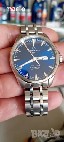 certina POWERMATIC 42mm , снимка 5 - Мъжки - 54742086