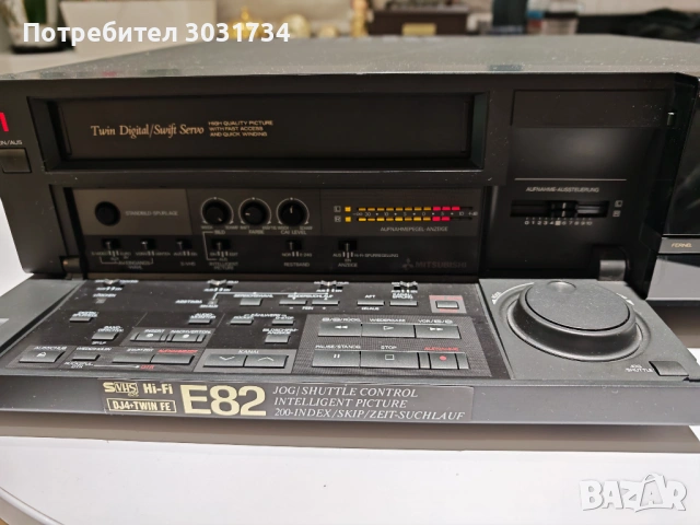 Video Recorder Mitsubishi HS-E82, снимка 5 - Плейъри, домашно кино, прожектори - 54638057