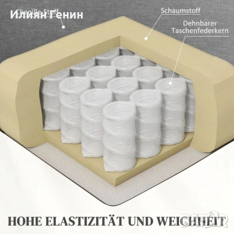 Електрически кресло HOMCOM с асистент за повдигане, масажен стол, снимка 5 - Дивани и мека мебел - 54035693