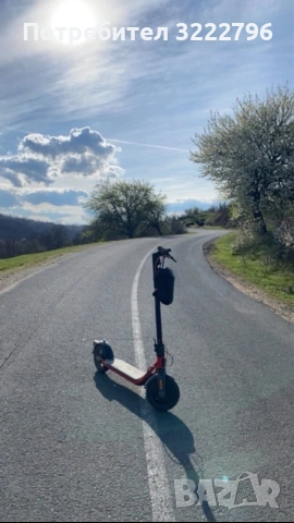 СПЕШНО като нов Ninebot D38E със чанта , снимка 2 - Велосипеди - 55232922