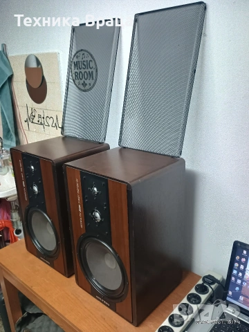 Жестоки Grundig Monolith 8500. Уникален звук! Изпращам видео. , снимка 3 - Тонколони - 55003135