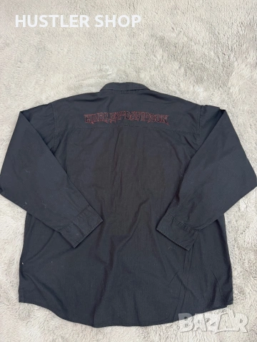 Мъжка риза HARLEY DAVIDSON. Размер XXL, снимка 3 - Ризи - 54489874