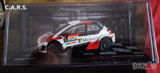 Метална количка Toyota Yaris WRC - Мащаб 1:43, снимка 2 - Колекции - 54147677