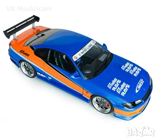 Han's Nissan Silvia (S15) Spec-S (Mona Lisa) - Tokyo Drift 1:18 SOLIDO