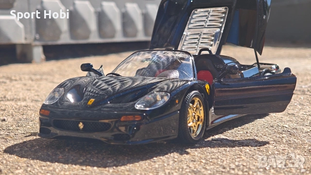 Ferrari F50 BARCHETTA Bburago 1:18, снимка 7 - Колекции - 51893089