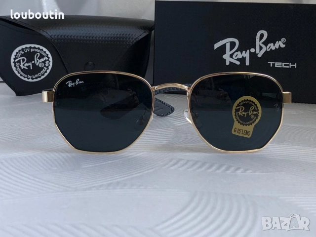 Ray Ban Ferrari 2 цвята мъжки слънчеви очила минерално стъклоло дамски унисекс, снимка 13 - Слънчеви и диоптрични очила - 55148894
