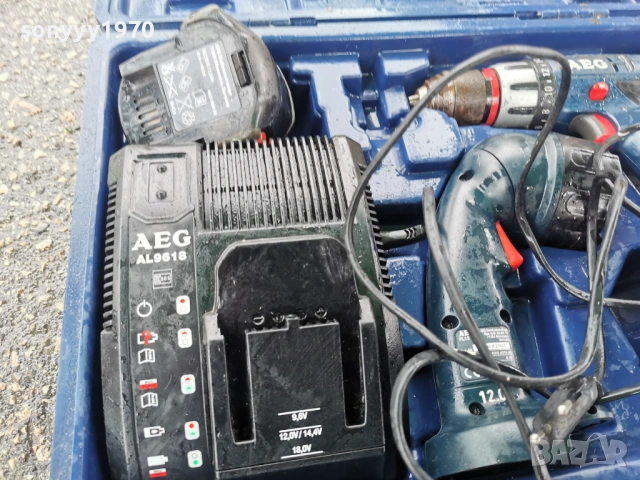 AEG-КОМПЛЕКТ С КУФАР 0905261304L4, снимка 5 - Винтоверти - 54482976