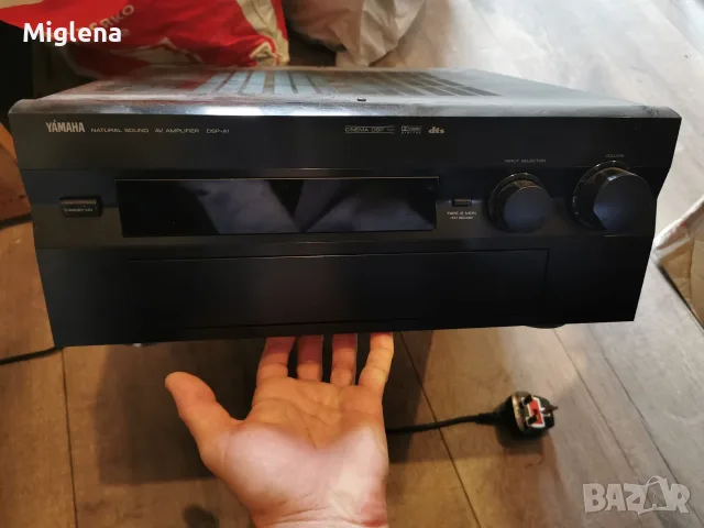 Висок клас масивен усилвател Yamaha DSP-A1 (23 кг)