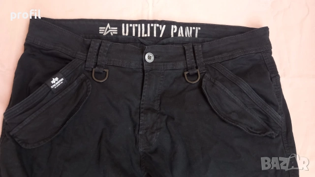 Alpha Industries XL/36 карго панталон, снимка 4 - Панталони - 55002181