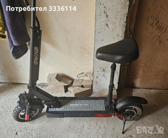 Електрически скутер/тротинетка със седалка iENYRID M4 PRO на 146км, снимка 13 - Велосипеди - 54246703