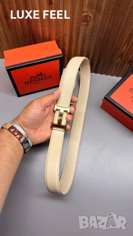 Hermes ⚜️ Естествена Кожа ⚜️ Дамски Колани , снимка 4 - Колани - 55404129