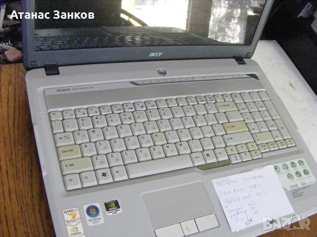 Работещ лаптоп за части ACER Aspire 7520G , снимка 17 - Части за лаптопи - 50518650