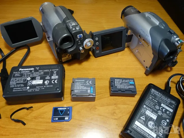 SONY DCR-DVD105E и Panasonic VDR-D160EG-S ..., снимка 6 - Камери - 55671711