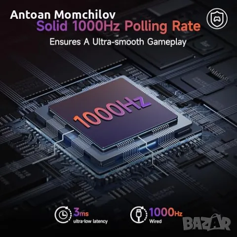 Геймпад EasySMX X20 1000Hz Hall Effect за PC/Switch/iOS/Android, снимка 3 - Аксесоари - 55347957
