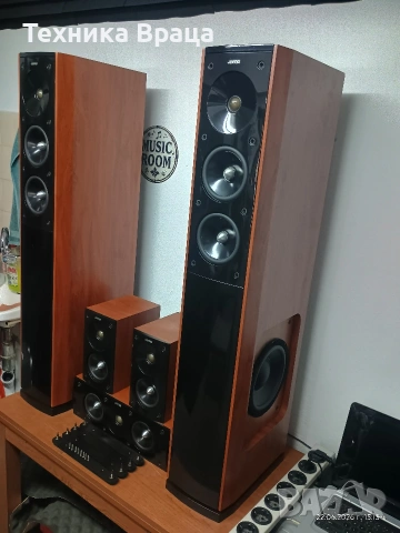 Сериозни тонколони JAMO S 606 5.0 Страхотно състояние! Звук без компромис! Брутален бас!, снимка 3 - Тонколони - 55003370