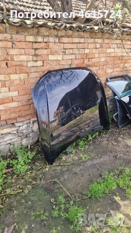 Преден капак Audi A4 B8 черен 