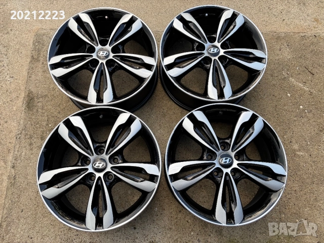 4 броя алуминиеви джанти за Hyundai IX35,IX20,Tucson,Kona,Ioniq,Elantra,Lafesta 17