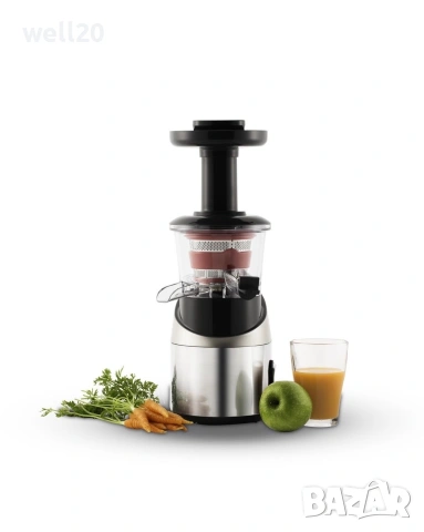 Сокоизстисквачка Tefal Infiny Juice 200W, Черна/Инокс, снимка 6 - Сокоизстисквачки и цитрус преси - 55232706