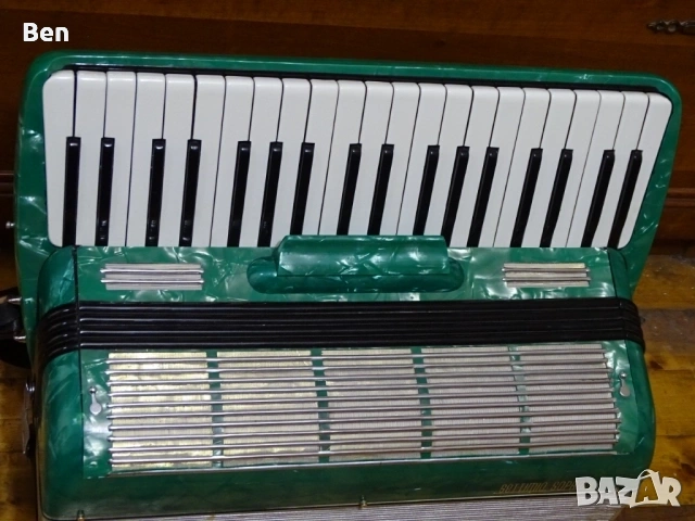 Акордеон Settimio Soprani Napoli-96 баса, снимка 3 - Акордеони - 54161378