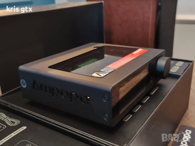 Hi Fi  комбо Ampapa Q1 DAC + Ampapa D1 TPA3255  ESS9039 AK4493  PFFB  Bluetooth 5.2, снимка 5 - Ресийвъри, усилватели, смесителни пултове - 55119113
