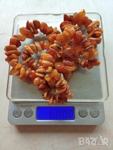 кехлибарено колие старо, снимка 5 - Други - 54058420