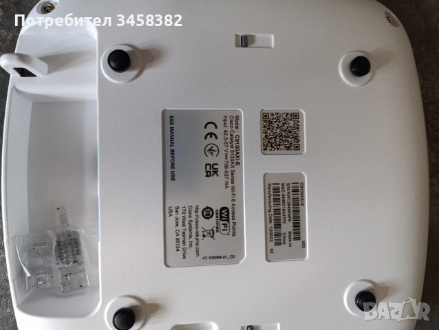 Cisco Catalyst C9130AXI-E – Wi-Fi 6 Корпоративна Точка за Достъп (Тествана), снимка 2 - Мрежови адаптери - 54724127