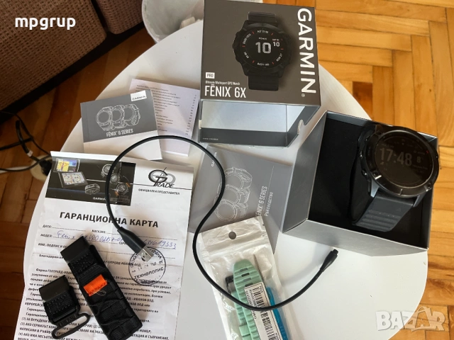 Продавам GARMIN FENIX 6X Pro, снимка 2 - Мъжки - 54102661