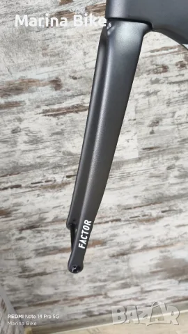 НОВА карбонова рамка Factor LS Gravel CeramicSpeed | 49, снимка 16 - Части за велосипеди - 55562456