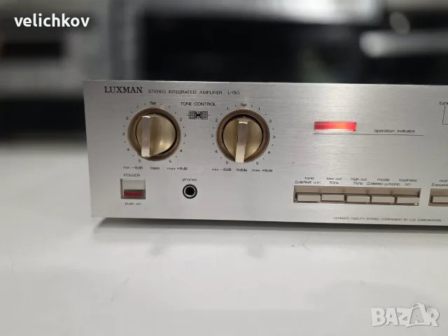 🔊 ЯКИЯТ ДИНОЗАВЪР ОТ ЗЛАТНАТА ЕРА НА HI-FI: LUXMAN L-190! 📻⚡, снимка 2 - Ресийвъри, усилватели, смесителни пултове - 55686823