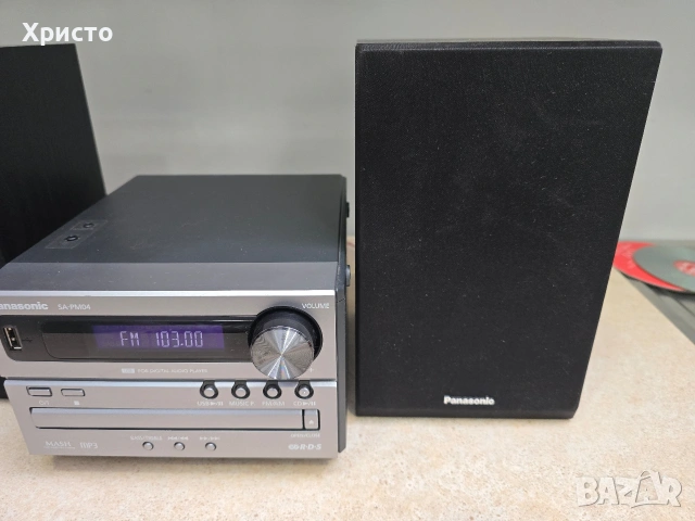 Panasonic SA-PM04 USB/MP3 Micro System, снимка 4 - Аудиосистеми - 54117379