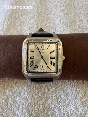Мъжки часовник Cartier Santos Dumont, снимка 2 - Мъжки - 54931477