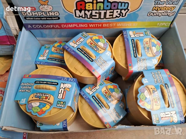 Мистериозни Squishy Dumpling  /Мек китайски хляб дъмплинг магазин DARENLAND