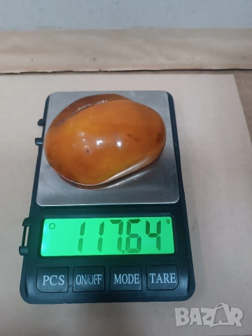 Голямо парче естествен кехлибар, снимка 5 - Антикварни и старинни предмети - 54014586