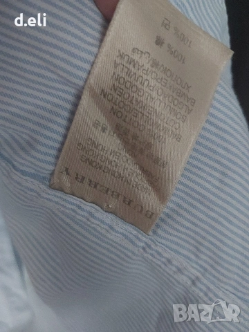 BURBERRY Original Size L 100% Памук, снимка 3 - Ризи - 54702756