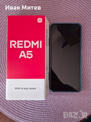 Xiaomi Redmi A5 – почти нов, с подаръци!, снимка 2 - Xiaomi - 54975621