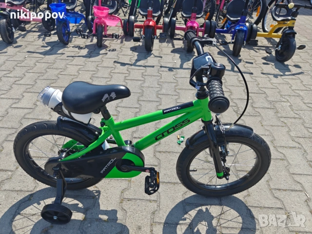 CROSS Велосипед 14" PATROL зелен, снимка 2 - Велосипеди - 54357502